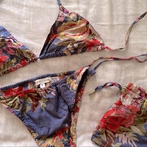 Indian Cotton bikini/lingerie set